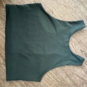 girlfriend collective Olive Green Active Tank